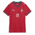 Echipament fotbal Portugalia Joao Cancelo #20 Tricou Acasa Mondial 2026 pentru femei maneca scurta