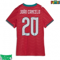 Echipament fotbal Portugalia Joao Cancelo #20 Tricou Acasa Mondial 2026 pentru femei maneca scurta