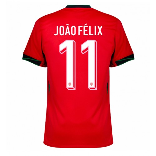 Echipament fotbal Portugalia Joao Felix #11 Tricou Acasa European 2024 maneca scurta Echipament fotbal Portugalia Joao Felix #11 Tricou Acasa European 2024 maneca scurta