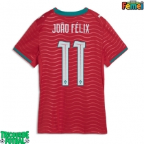 Echipament fotbal Portugalia Joao Felix #11 Tricou Acasa Mondial 2026 pentru femei maneca scurta