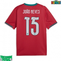 Echipament fotbal Portugalia Joao Neves #15 Tricou Acasa Mondial 2026 maneca scurta