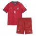 Echipament fotbal Portugalia Joao Neves #15 Tricou Acasa Mondial 2026 pentru copii maneca scurta (+ Pantaloni scurti)