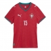 Echipament fotbal Portugalia Joao Neves #15 Tricou Acasa Mondial 2026 pentru femei maneca scurta