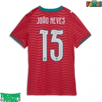 Echipament fotbal Portugalia Joao Neves #15 Tricou Acasa Mondial 2026 pentru femei maneca scurta