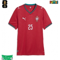 Echipament fotbal Portugalia Nuno Mendes #25 Tricou Acasa Mondial 2026 pentru femei maneca scurta