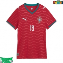 Echipament fotbal Portugalia Pedro Neto #18 Tricou Acasa Mondial 2026 pentru femei maneca scurta