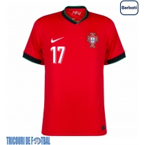 Echipament fotbal Portugalia Rafael Leao #17 Tricou Acasa European 2024 maneca scurta