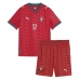 Echipament fotbal Portugalia Rafael Leao #17 Tricou Acasa Mondial 2026 pentru copii maneca scurta (+ Pantaloni scurti)