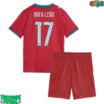 Echipament fotbal Portugalia Rafael Leao #17 Tricou Acasa Mondial 2026 pentru copii maneca scurta (+ Pantaloni scurti)