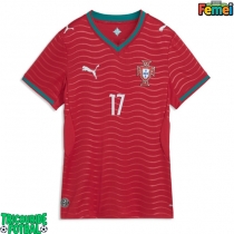 Echipament fotbal Portugalia Rafael Leao #17 Tricou Acasa Mondial 2026 pentru femei maneca scurta