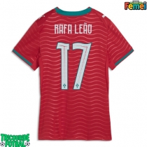 Echipament fotbal Portugalia Rafael Leao #17 Tricou Acasa Mondial 2026 pentru femei maneca scurta
