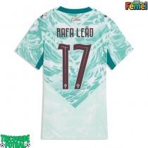 Echipament fotbal Portugalia Rafael Leao #17 Tricou Deplasare Mondial 2026 pentru femei maneca scurta