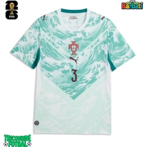 Echipament fotbal Portugalia Ruben Dias #3 Tricou Deplasare Mondial 2026 maneca scurta