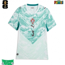 Echipament fotbal Portugalia Ruben Dias #3 Tricou Deplasare Mondial 2026 pentru femei maneca scurta