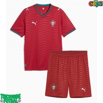 Echipament fotbal Portugalia Tricou Acasa Mondial 2026 pentru copii maneca scurta (+ Pantaloni scurti)