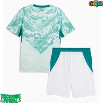 Echipament fotbal Portugalia Tricou Deplasare Mondial 2026 pentru copii maneca scurta (+ Pantaloni scurti)