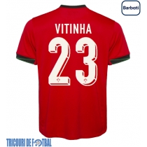 Echipament fotbal Portugalia Vitinha #23 Tricou Acasa European 2024 maneca scurta
