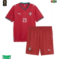 Echipament fotbal Portugalia Vitinha #23 Tricou Acasa Mondial 2026 pentru copii maneca scurta (+ Pantaloni scurti)