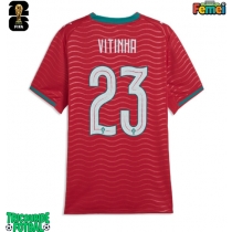 Echipament fotbal Portugalia Vitinha #23 Tricou Acasa Mondial 2026 pentru femei maneca scurta