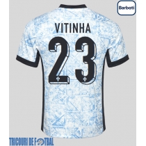 Echipament fotbal Portugalia Vitinha #23 Tricou Deplasare European 2024 maneca scurta