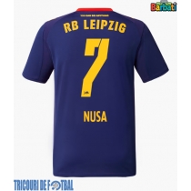 Echipament fotbal RB Leipzig Antonio Nusa #7 Tricou Deplasare 2025-26 maneca scurta