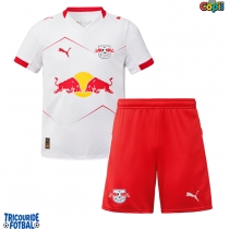 Echipament fotbal RB Leipzig Conrad Harder #11 Tricou Acasa 2025-26 pentru copii maneca scurta (+ Pantaloni scurti)