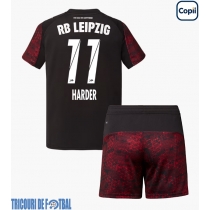 Echipament fotbal RB Leipzig Conrad Harder #11 Tricou Treilea 2025-26 pentru copii maneca scurta (+ Pantaloni scurti)