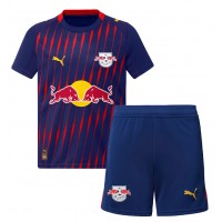 Echipament fotbal RB Leipzig David Raum #22 Tricou Deplasare 2025-26 pentru copii maneca scurta (+ Pantaloni scurti)
