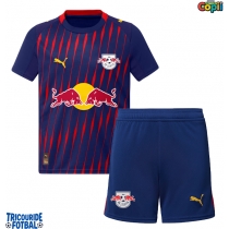 Echipament fotbal RB Leipzig David Raum #22 Tricou Deplasare 2025-26 pentru copii maneca scurta (+ Pantaloni scurti)