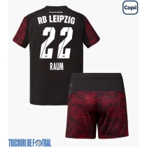Echipament fotbal RB Leipzig David Raum #22 Tricou Treilea 2025-26 pentru copii maneca scurta (+ Pantaloni scurti)