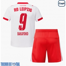Echipament fotbal RB Leipzig Johan Bakayoko #9 Tricou Acasa 2025-26 pentru copii maneca scurta (+ Pantaloni scurti)