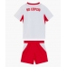 Echipament fotbal RB Leipzig Tricou Acasa 2026-27 pentru copii maneca scurta (+ Pantaloni scurti)