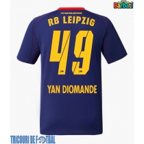 Echipament fotbal RB Leipzig Yan Diomande #49 Tricou Deplasare 2025-26 maneca scurta