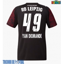 Echipament fotbal RB Leipzig Yan Diomande #49 Tricou Treilea 2025-26 maneca scurta