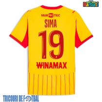 Echipament fotbal RC Lens Abdallah Sima #19 Tricou Acasa 2025-26 maneca scurta