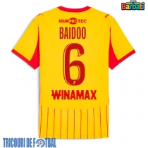 Echipament fotbal RC Lens Samson Baidoo #6 Tricou Acasa 2025-26 maneca scurta