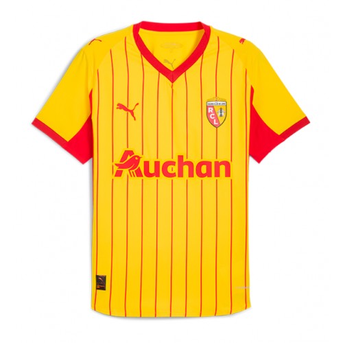 Echipament fotbal RC Lens Tricou Acasa 2025-26 maneca scurta Echipament fotbal RC Lens Tricou Acasa 2025-26 maneca scurta