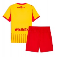 Echipament fotbal RC Lens Tricou Acasa 2025-26 pentru copii maneca scurta (+ Pantaloni scurti)