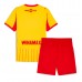 Echipament fotbal RC Lens Tricou Acasa 2025-26 pentru copii maneca scurta (+ Pantaloni scurti)