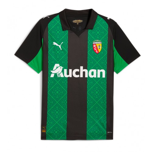 Echipament fotbal RC Lens Tricou Deplasare 2025-26 maneca scurta Echipament fotbal RC Lens Tricou Deplasare 2025-26 maneca scurta