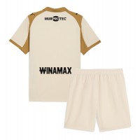 Echipament fotbal RC Lens Tricou Treilea 2025-26 pentru copii maneca scurta (+ Pantaloni scurti)