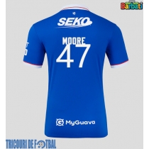 Echipament fotbal Rangers Mikey Moore #47 Tricou Acasa 2025-26 maneca scurta