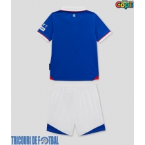 Echipament fotbal Rangers Tricou Acasa 2025-26 pentru copii maneca scurta (+ Pantaloni scurti)