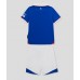 Echipament fotbal Rangers Tricou Acasa 2025-26 pentru copii maneca scurta (+ Pantaloni scurti)