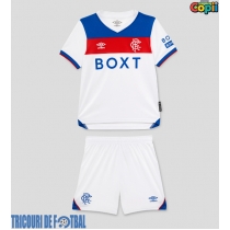 Echipament fotbal Rangers Tricou Deplasare 2025-26 pentru copii maneca scurta (+ Pantaloni scurti)