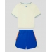 Echipament fotbal Rangers Tricou Deplasare 2026-27 pentru copii maneca scurta (+ Pantaloni scurti)