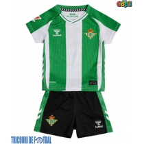 Echipament fotbal Real Betis Tricou Acasa 2025-26 pentru copii maneca scurta (+ Pantaloni scurti)