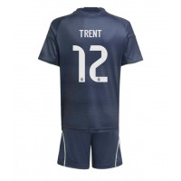 Echipament fotbal Real Madrid Alexander-Arnold #12 Tricou Deplasare 2025-26 pentru copii maneca scurta (+ Pantaloni scurti)