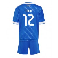 Echipament fotbal Real Madrid Alexander-Arnold #12 Tricou Treilea 2025-26 pentru copii maneca scurta (+ Pantaloni scurti)