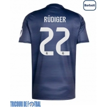 Echipament fotbal Real Madrid Antonio Rudiger #22 Tricou Deplasare 2025-26 maneca scurta